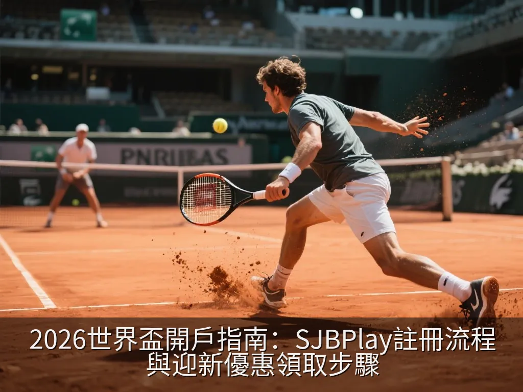 2026世界盃開戶指南：SJBPlay註冊流程與迎新優惠領取步驟