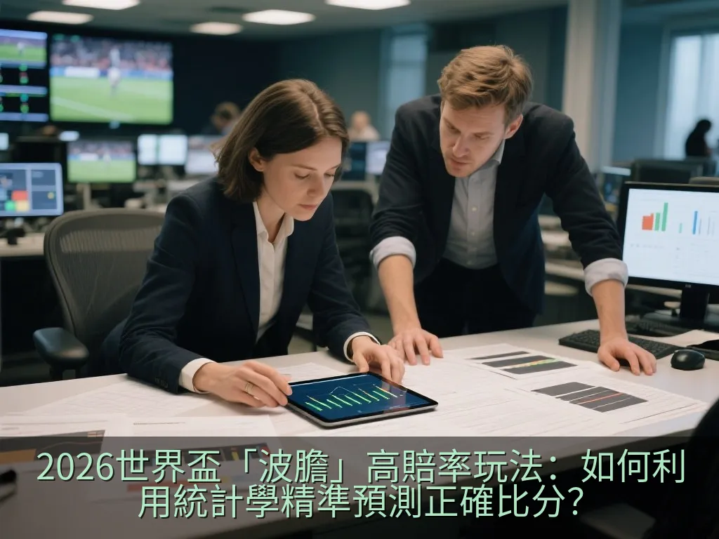 足球比賽數據統計與機率分析圖表